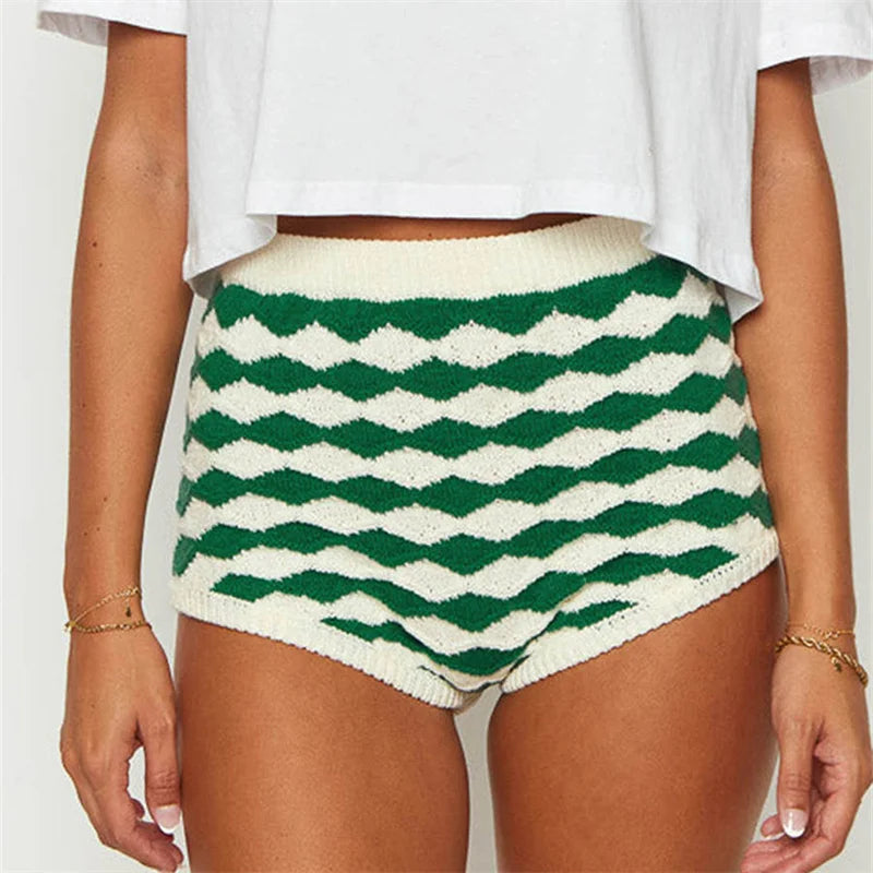 Chic Knit Delight Shorts