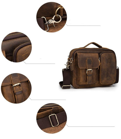 Bolsa Masculina Camurça Premium