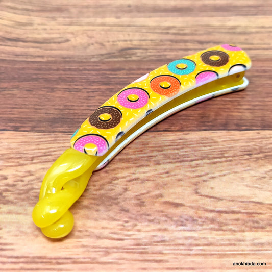 Premium Banana Hair Clip for Girls  Woman Honey  ZF32  Anokhiadacom