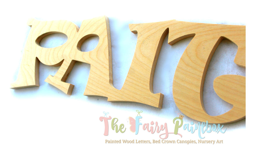 Wooden Letter K - 4 Inches Tall - Made from Baltic Birch Plywood, Size: 4 Tall x 3-7/8 Wide x 1/4 Thick, Beige