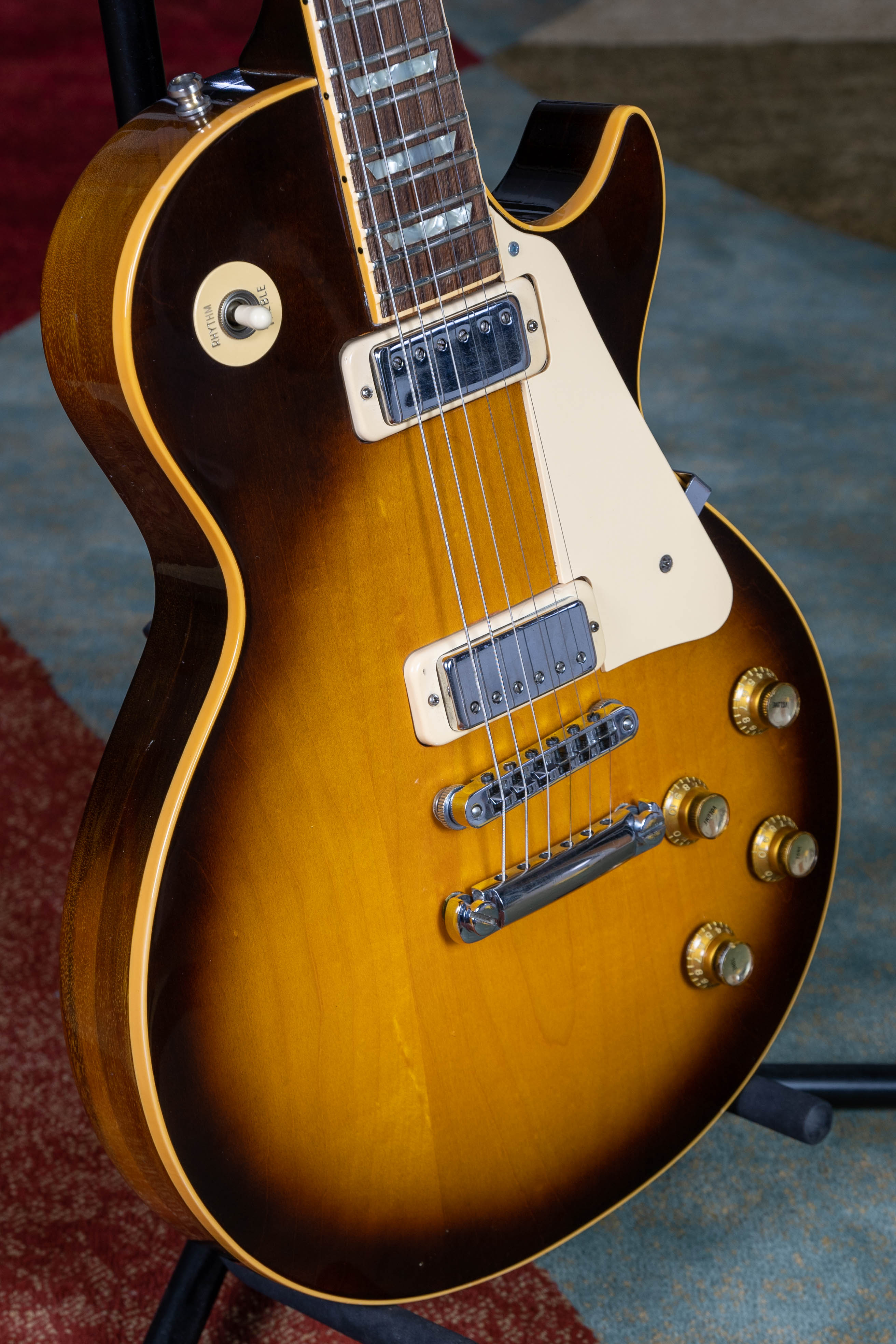 1976 gibson les paul deluxe tobacco sunburst