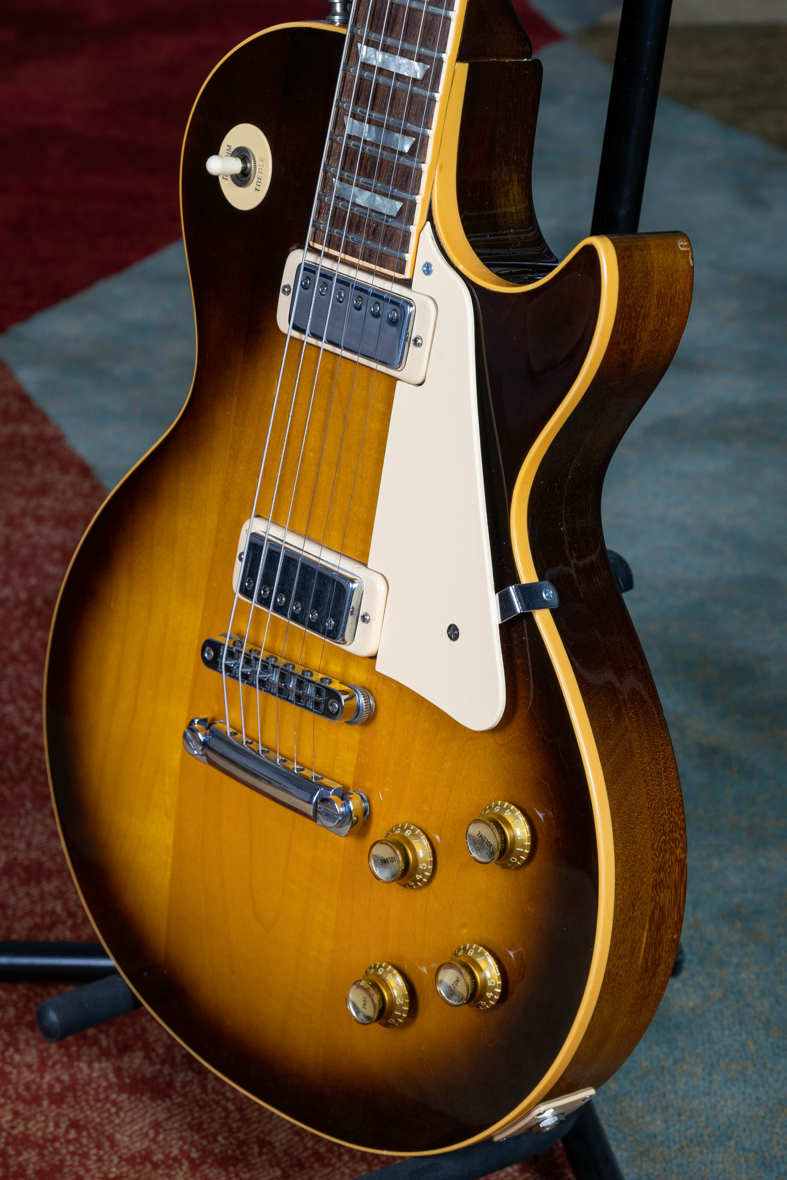 1976 gibson les paul deluxe tobacco sunburst