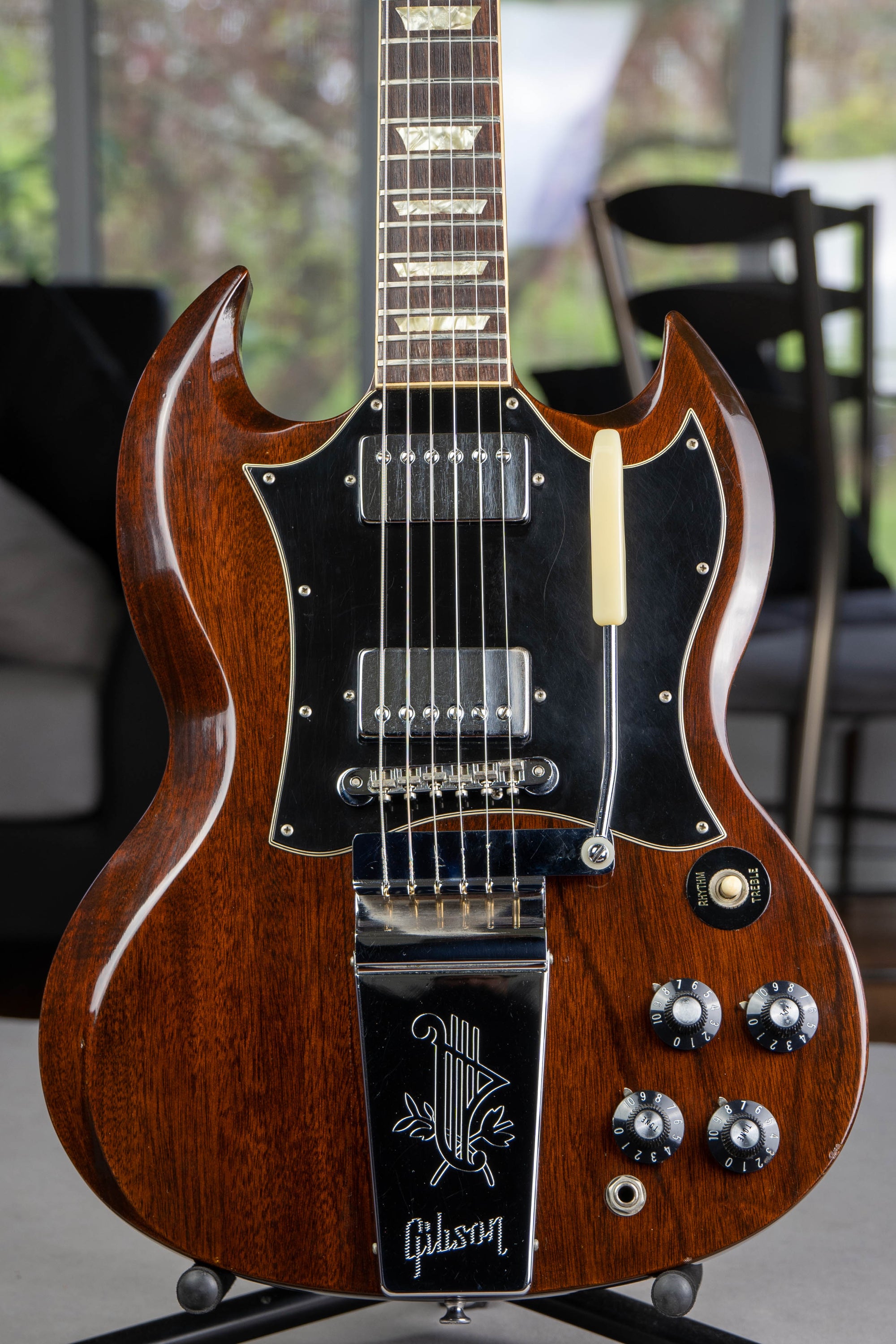 1970 gibson sg standard walnut