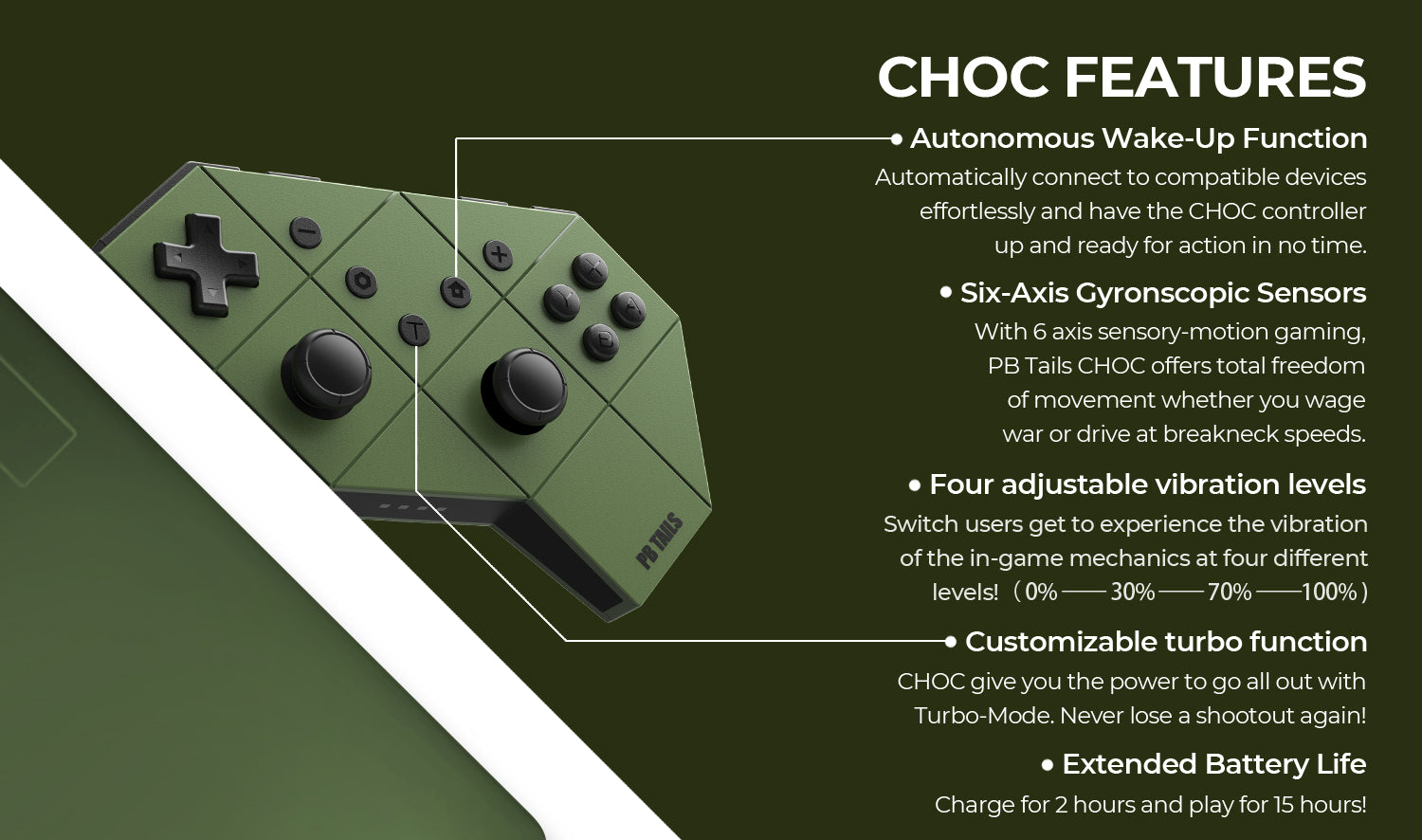 PB TAILS CHOC Controller