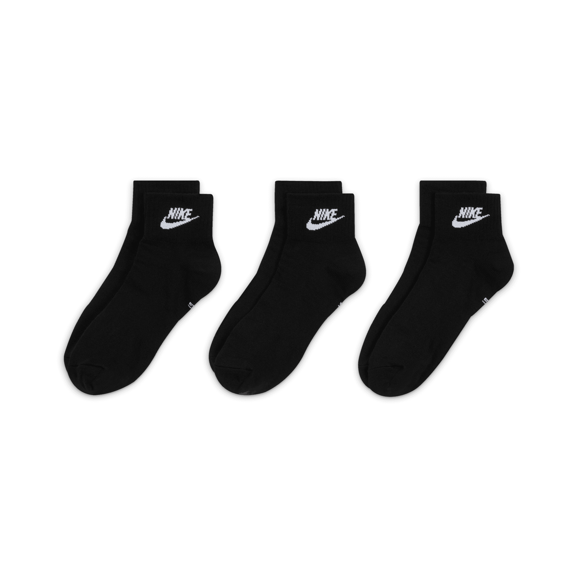 Nike Multiplier Running Ankle Socks (2 Pair) SX7556-100 – Kick Theory