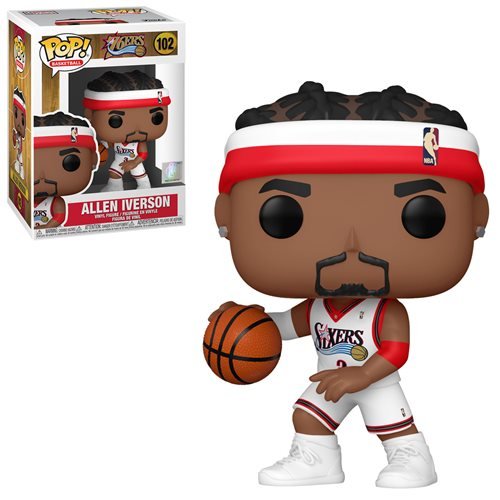 NBA: Legends Allen Iverson (Sixers Home) Pop! Vinyl Figure FU55215