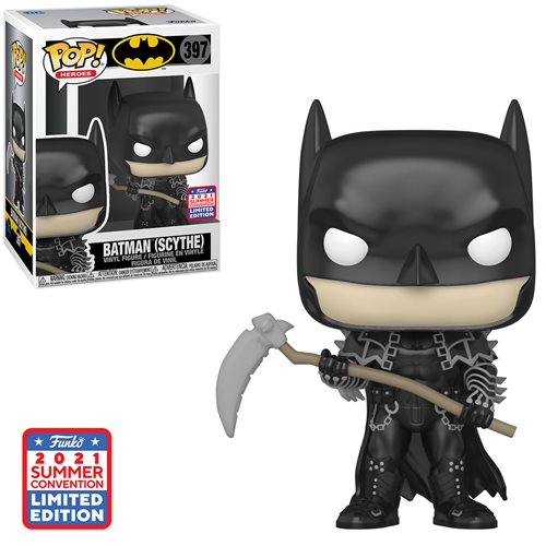 Funko Batman with Scythe Pop Vinyl Figure - 2021 Exclusive FU77D55512W –  Kick Theory