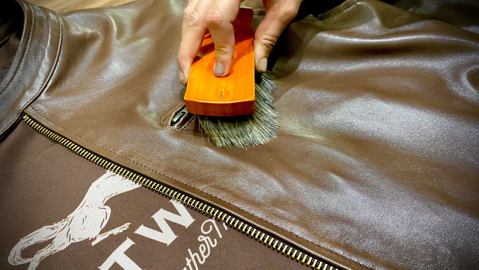 How to clean a leather jacket