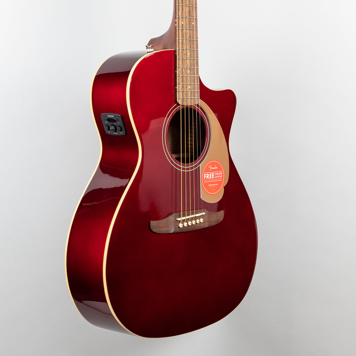 Fender Newporter Player in Candy Apple Red