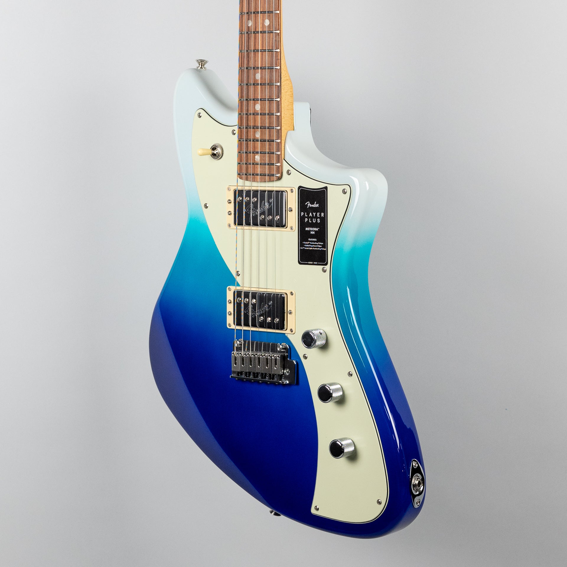 Fender Player Plus Meteora HH in Belair Blue (MX21561867)