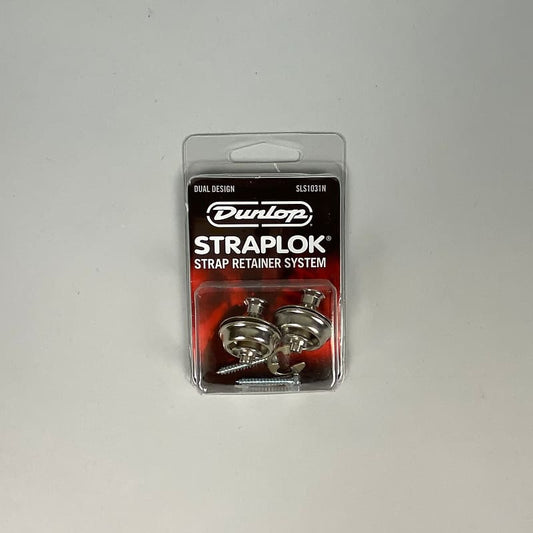 Dunlop Straplok Dual Design Strap Retainer System - Nickel