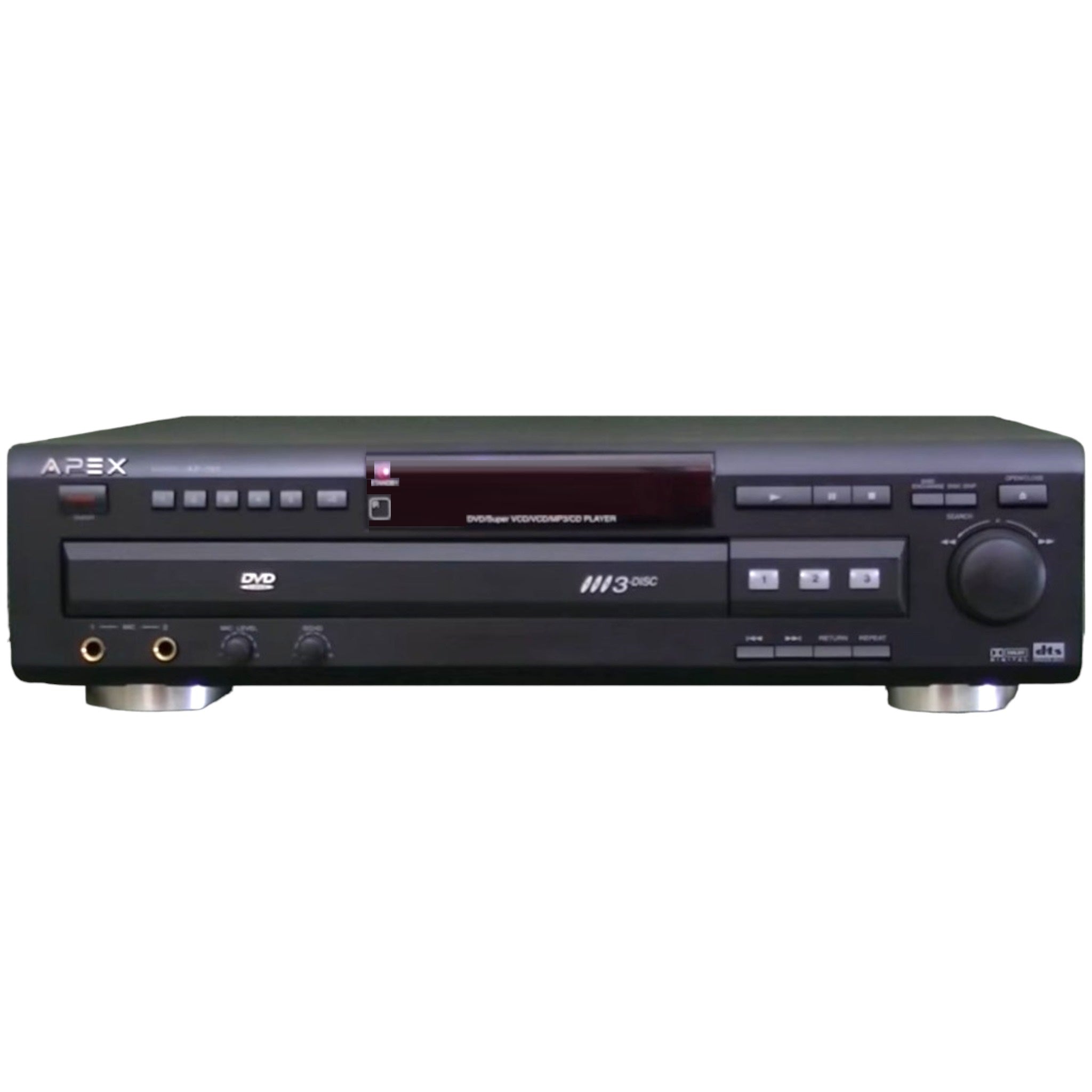 Apex AD-703 3 Disc DVD Karaoke Player