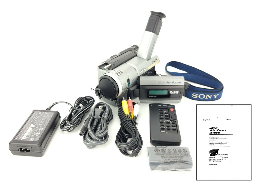 Sony DCR-TRV310 Digital8 8mm Camcorder Bundle – TekRevolt