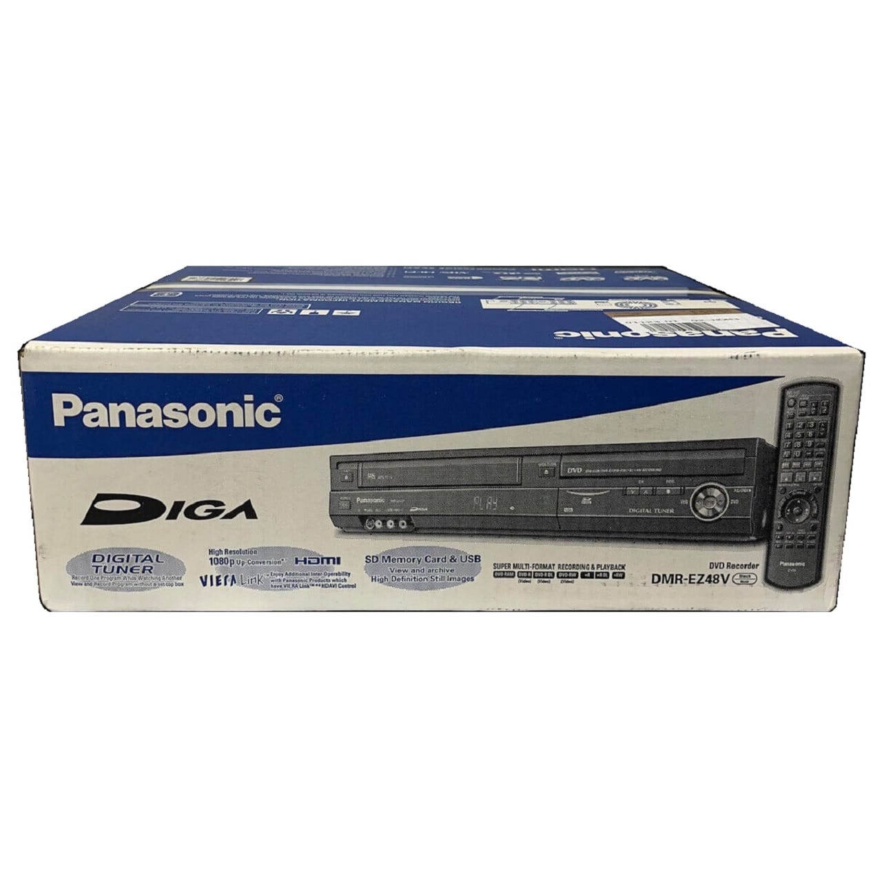 spion minstens Beangstigend Panasonic DMR-EZ48V DVD Recorder VCR Combo HDMI 1080p For Sale | TekRevolt
