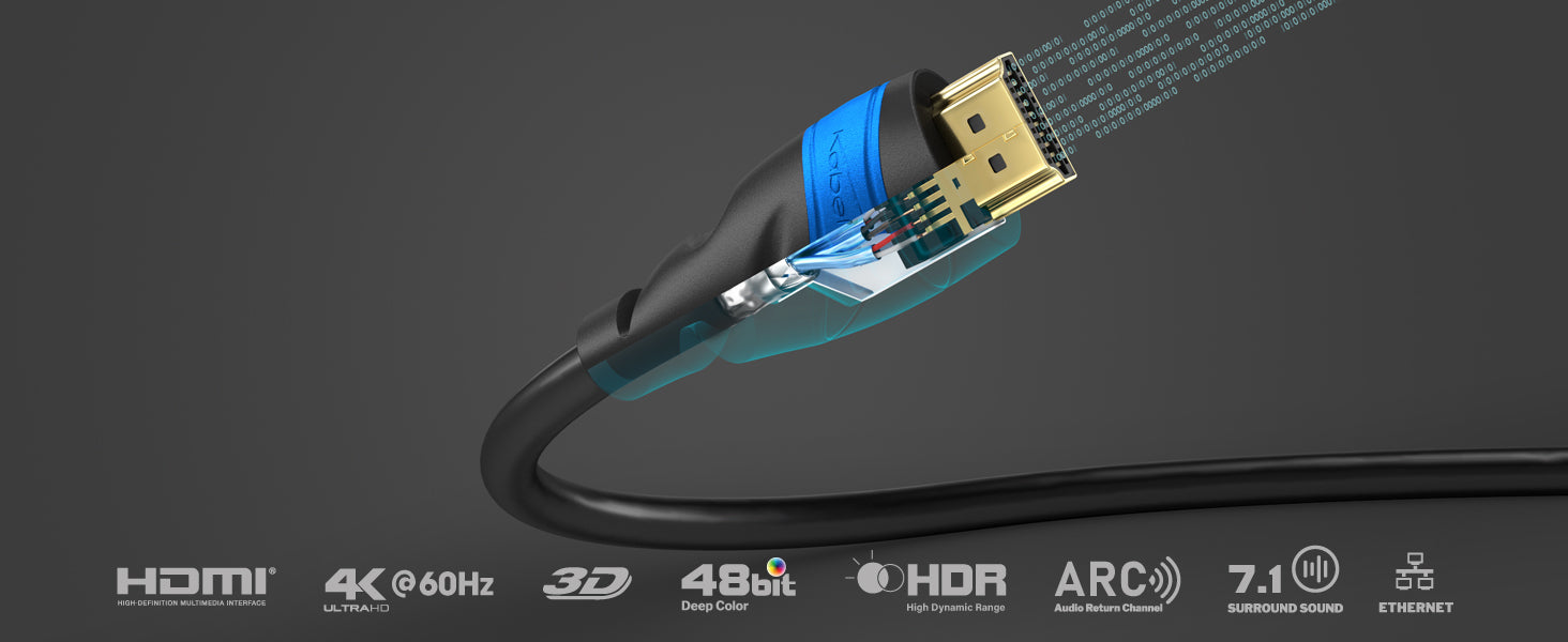 HDMI 2.1, 2.0 et 1.4 : tout savoir sur les câbles et les normes de ce  standard de la vidéo