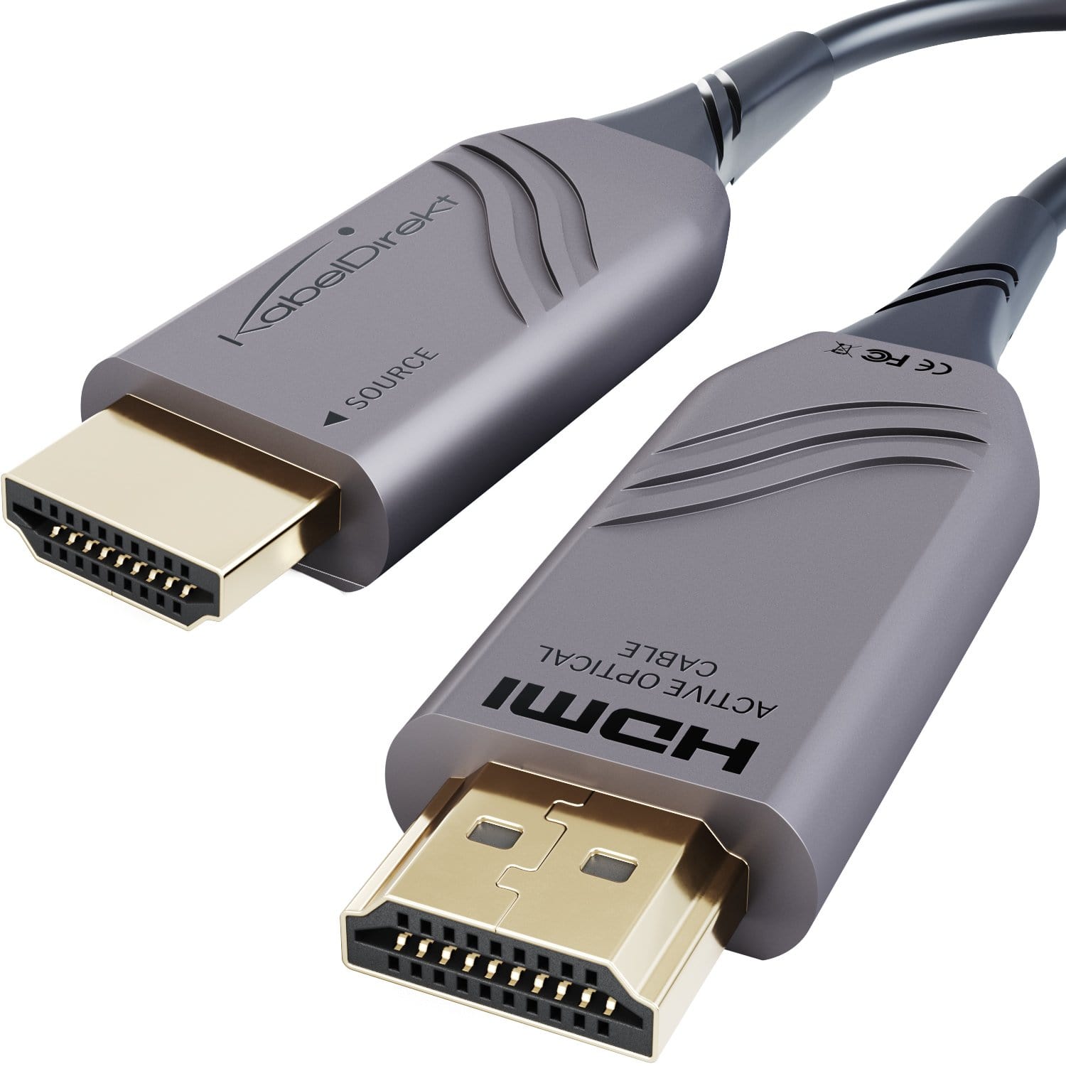 helaas Proportioneel Rechtdoor Optical 8K Ultra High Speed HDMI 2.1 cable – 8K@60Hz, licensed product -  KabelDirekt