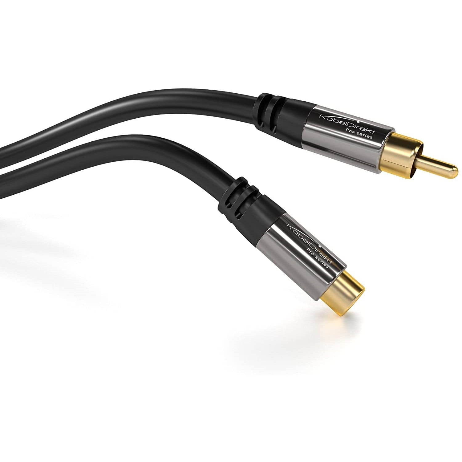 Adepto Ausencia Punto de referencia RCA/phono extension lead cable, audio/digital/video, coax cable -  KabelDirekt