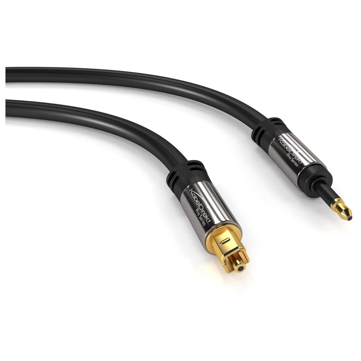 neef Transistor weerstand Mini-TOSLINK cable – digital audio cable, optical cable for notebooks -  KabelDirekt