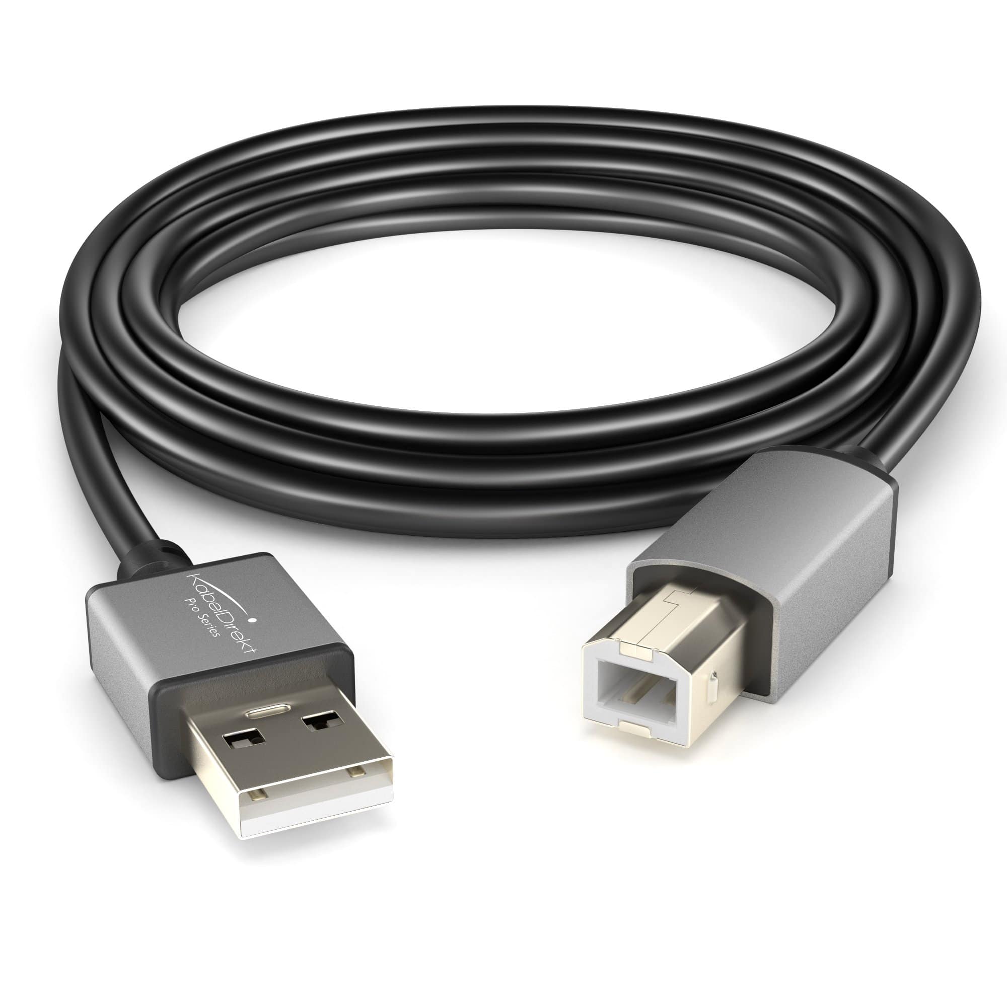 Belkin 16ft USB A/B Device Cable - USB cable - USB to USB Type B - 16 ft -  F3U133B16 - USB Cables 