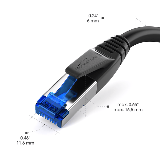 Cat 7 Ethernet extension - 10Gbit/s high speed network cable for high speed  data connections