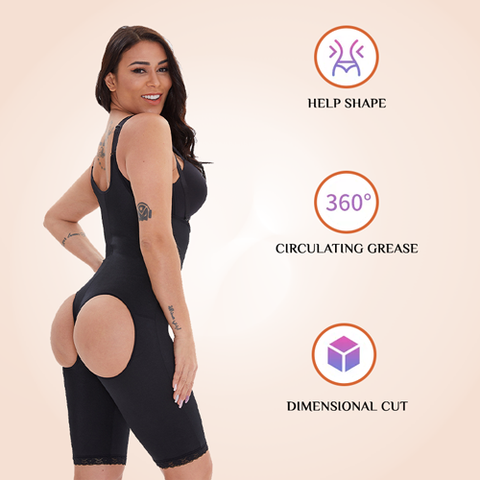 Women Slimming Body Shaper Seamless Butt Lifter Bodysuit Faja Shapewea–  Curvypower