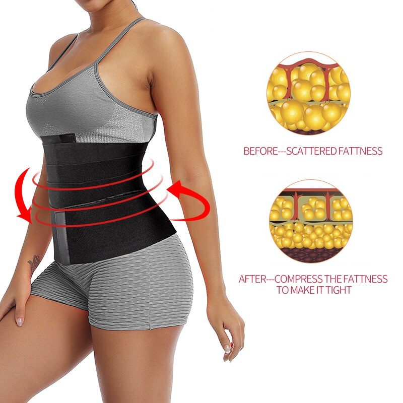 Buy ASTOUND Slimming Waist Trainer Belt Snatch Me Up Bandage Wrap