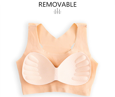 LCMTWX Bra Posture Correcting Full Back Coverage Bras for Women Womens Bras  No Underwire Full Support Bandeau Bra Full Coverage Push Up Bra Comfortable  Convenient Front Button Bra Sale Clearance : 
