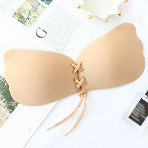 Strapless Sticky Push Up Self Adhesive Invisible Bra– Curvypower
