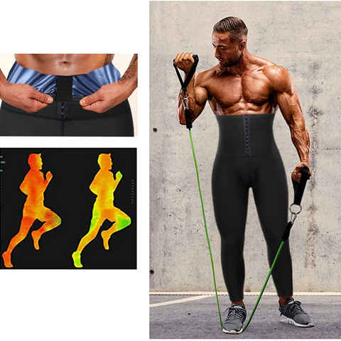 body shaper for men,  man's waist trainer,  men shapewear,  waist trainer legging,  tummy tucker for men,  sweat legging,  sauna leggings,  mens stomach shaper,