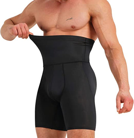 body shaper for men,  man's waist trainer,  men shapewear,  high waist shaper short,  mens girdle,