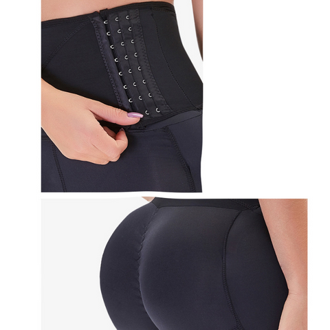 Side Hooks Waist Trainer Hips & Butt Enhancing Shaper short– Curvypower