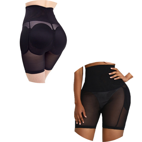 Seamless High Waisted Mesh Shapewear short– Curvypower