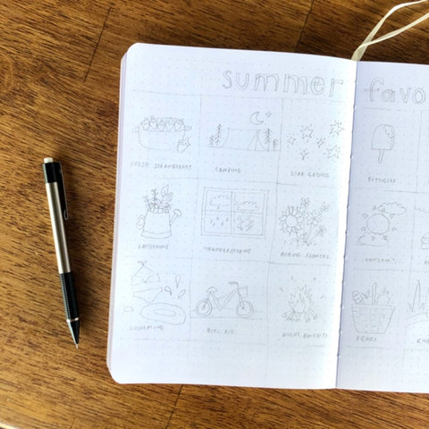 How to Doodle Your Summer Favorites in Your Bullet Journal – Zebra Pen