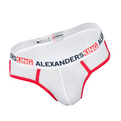 TP0047 Brief Blanco bies rojo Skinit Alexanders King