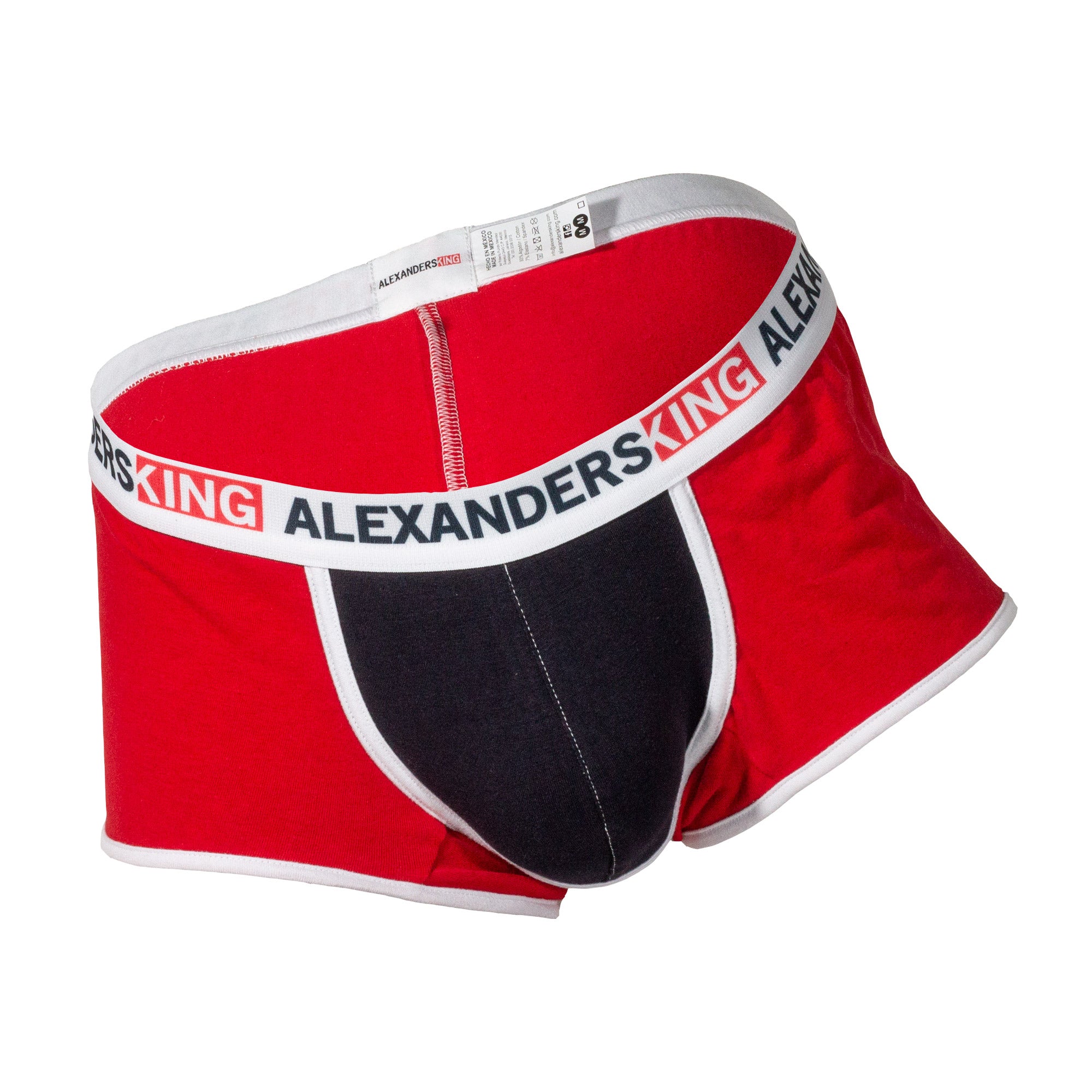 BB0008 Boxer Belfast Rojo concha azul marino Comfort – AlexandersKing  Underwear