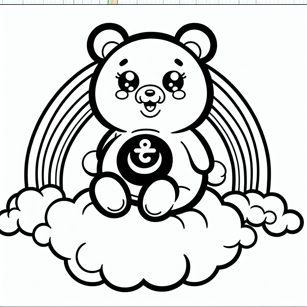 care bear coloring pages