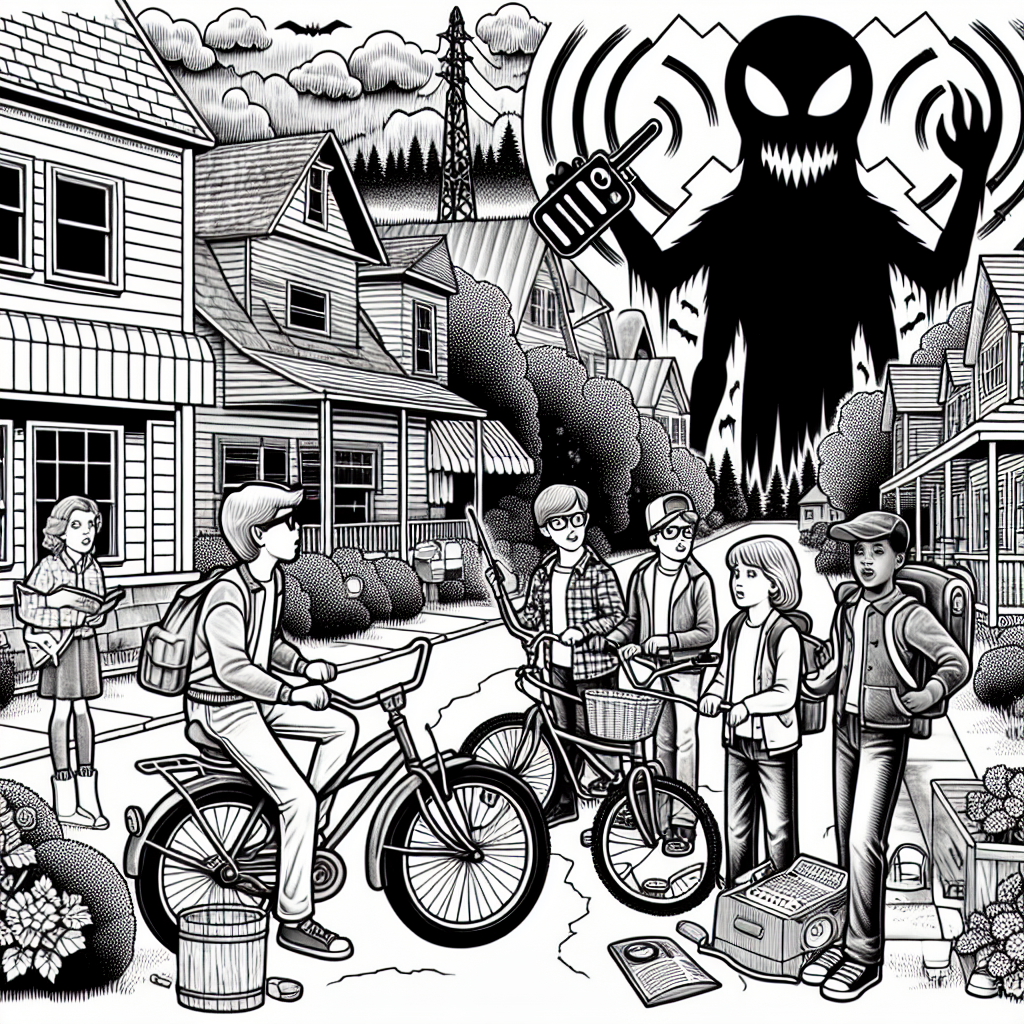 stranger things coloring pages