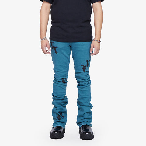 Stacked jeans - Valabasas Denim