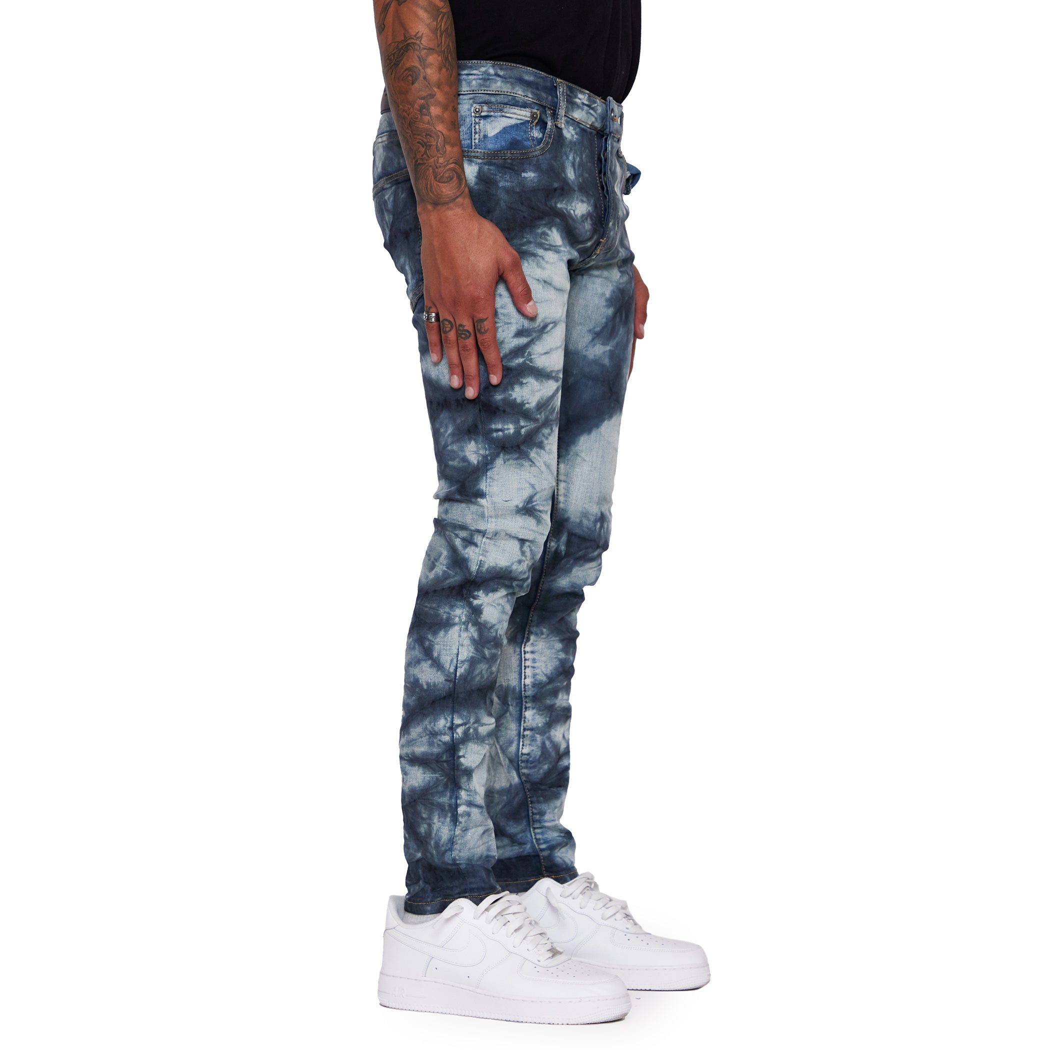 VALABASAS JEANS “NAVAGIO” GREY MARBLE – Valabasas Denim