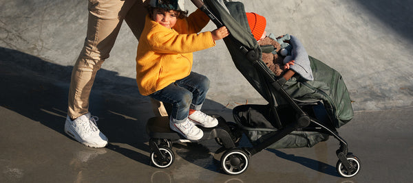Mitfahrbrett / Buggyboard für Geschwister - Kinderwagen-Zubehör