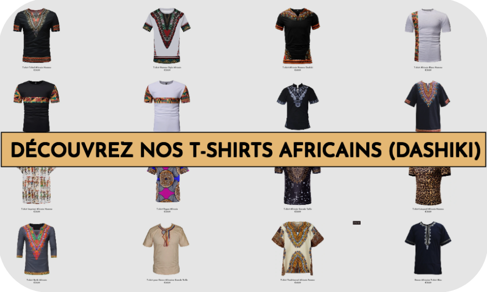 Afrikanische Dashiki-T-Shirts