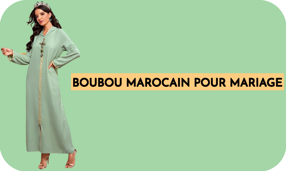 Boubou marocchino per matrimonio - regno d'africa