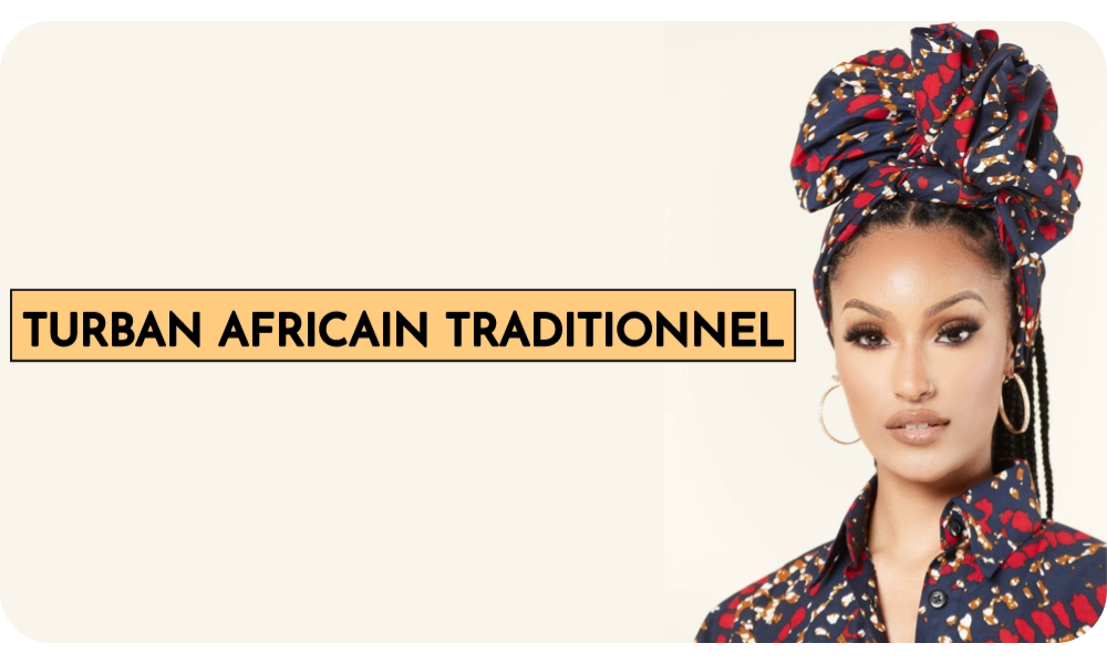 traditioneller afrikanischer Turban