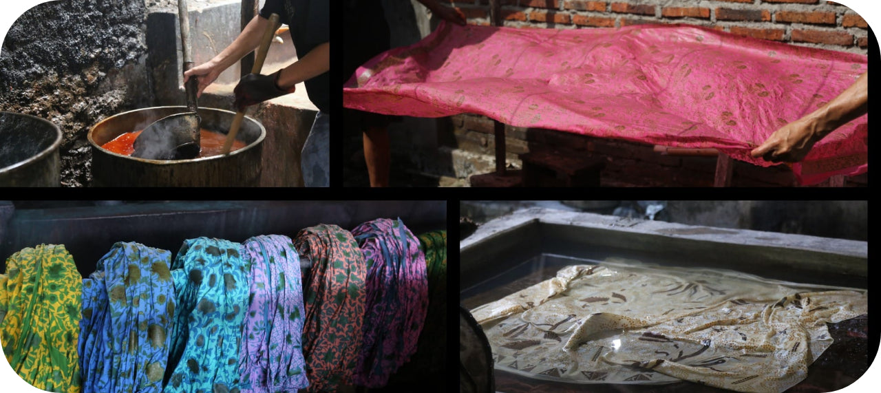 Types of batik dyes