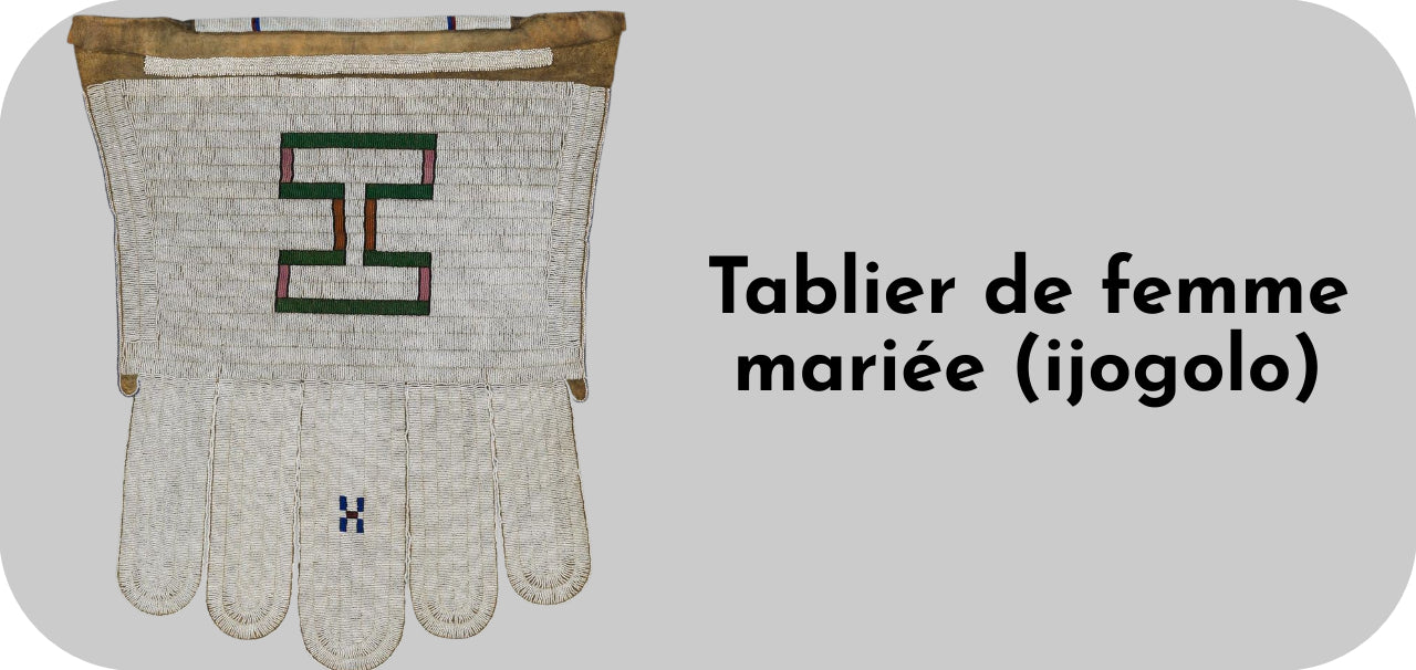 Tablier de femme mariée (ijogolo)