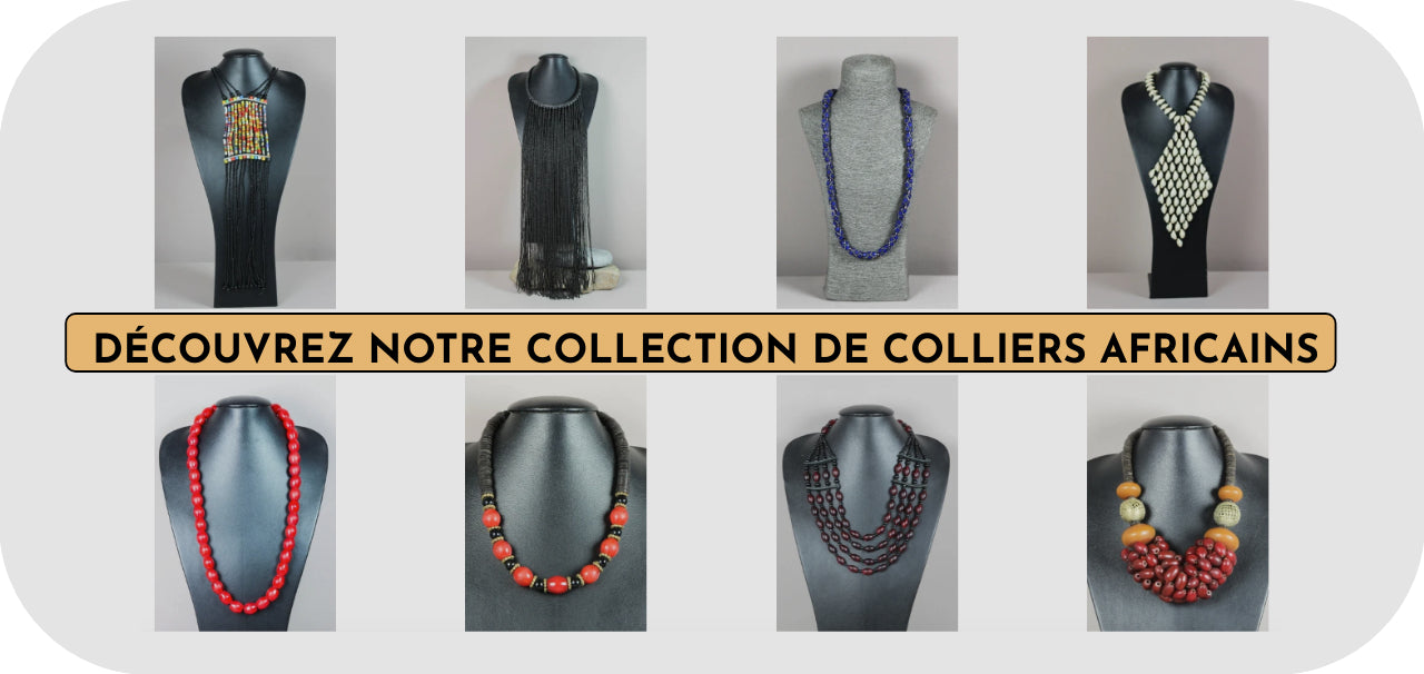 Collection colliers africains  - Royaume d'Afrique