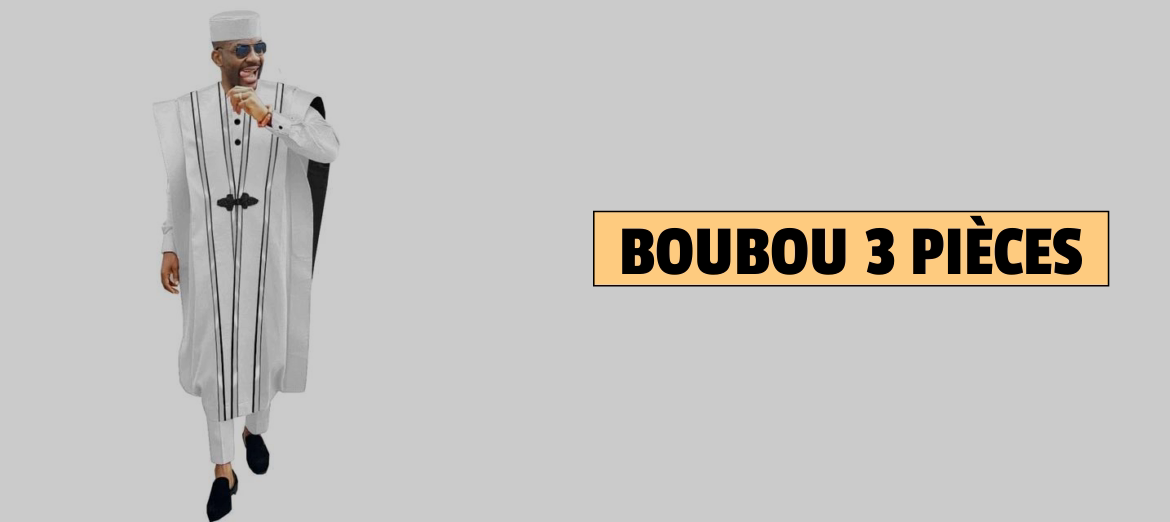 Boubou 3 piezas