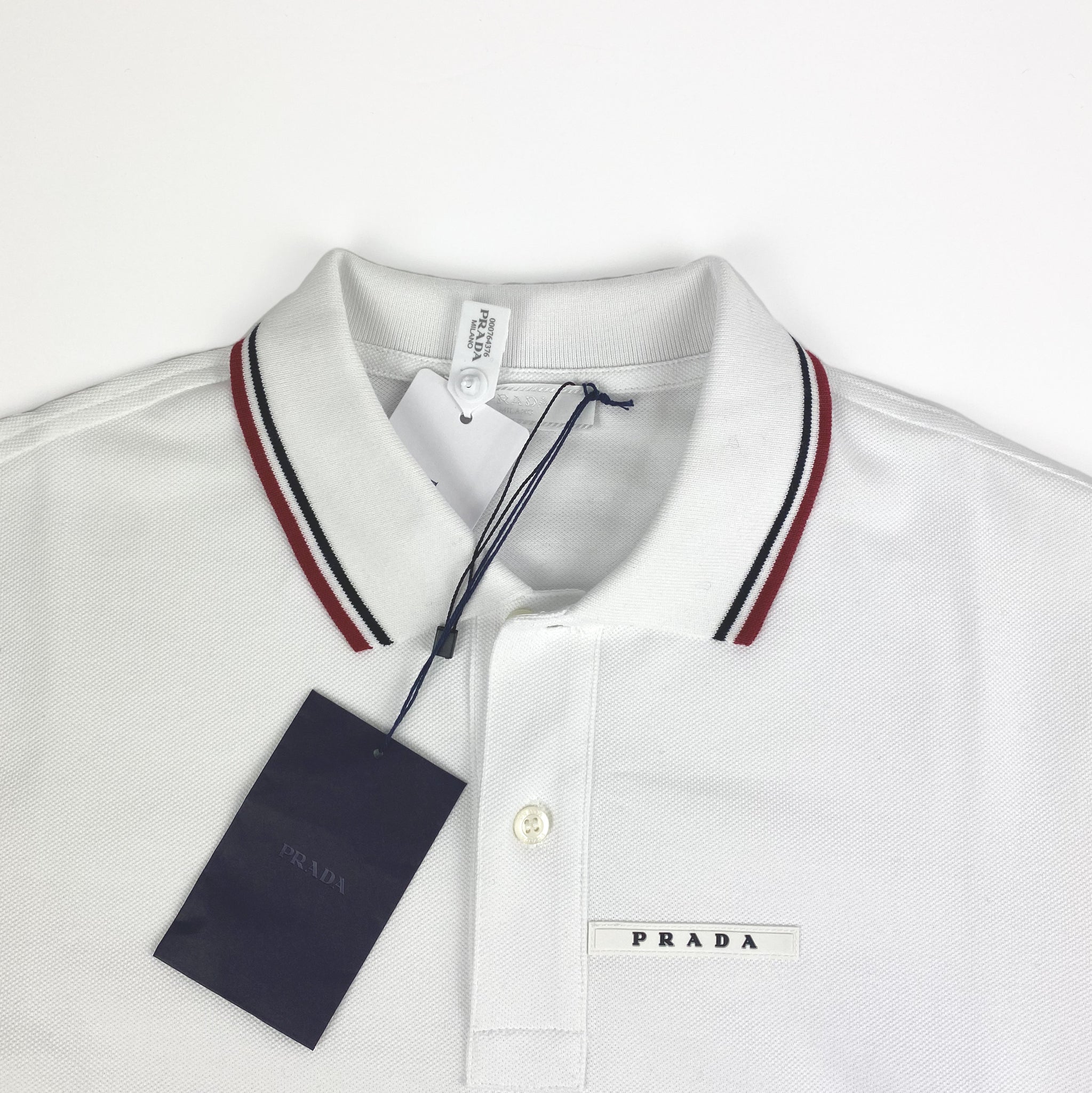 prada short sleeve polo