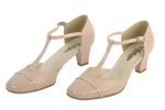 Pantofi dama eleganti piele naturala 7337 roz box