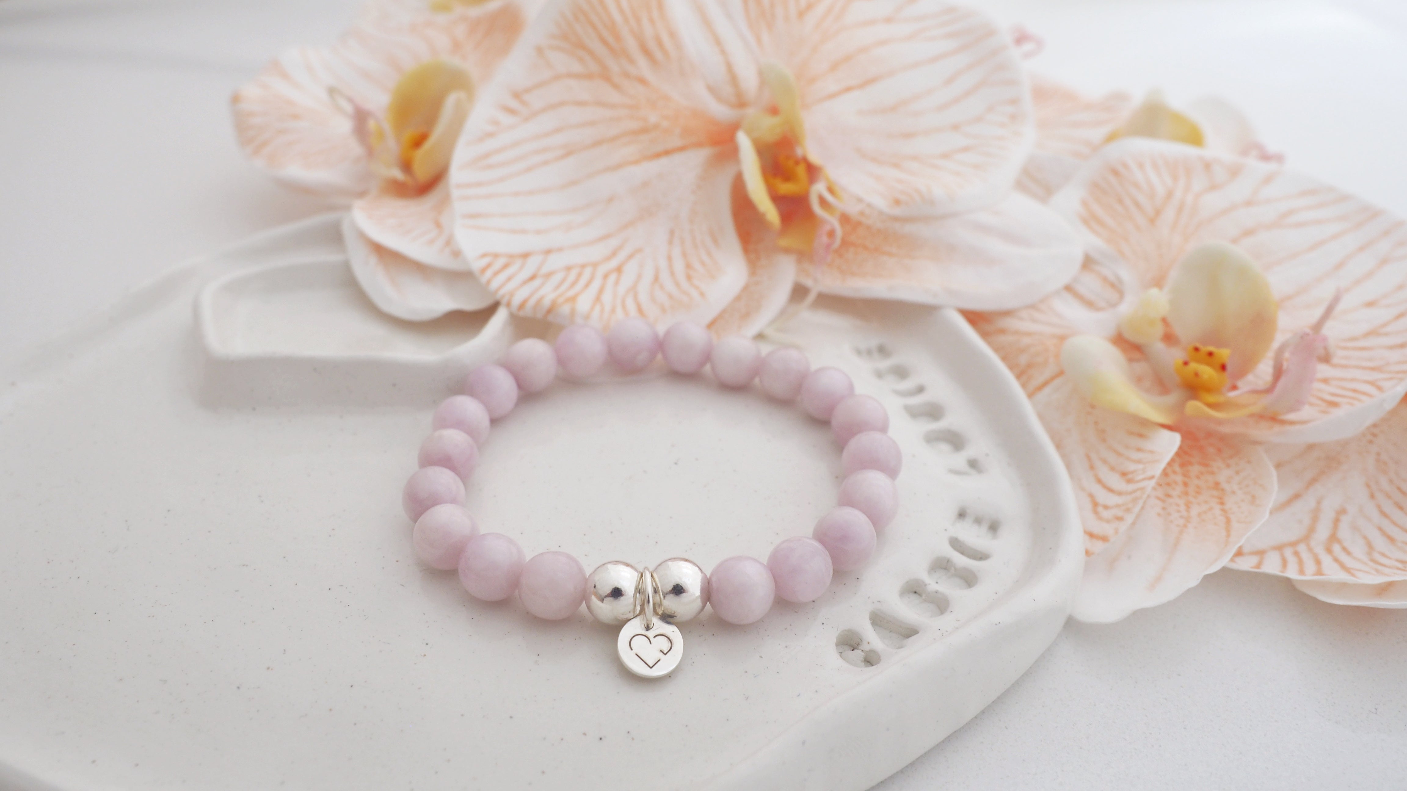 KUNZITE CRYSTAL BRACELETS